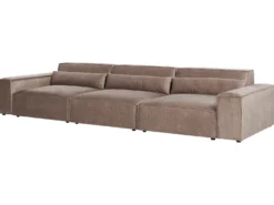 HELLNAR 3 personers Modulsofa Lysebrun