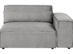 HELLNAR 3 personers Modulsofa Grå med fodskammel