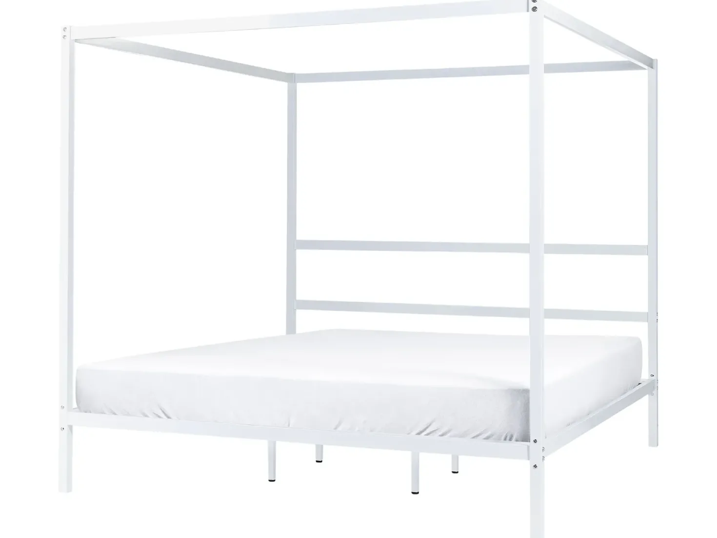 Himmelseng Metal LESTARDS 180 x 200 cm Hvid