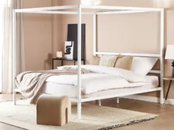 Himmelseng Metal LESTARDS 180 x 200 cm Hvid