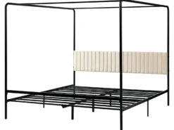 Himmelseng Metal MIRABEAU 180 x 200 cm Sort