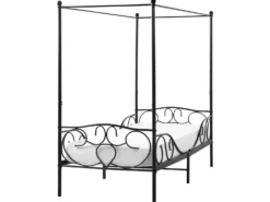 Himmelseng Metal SORMERY 90 x 200 cm Sort