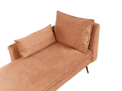 Højrevendt chaiselong YERRES Orange
