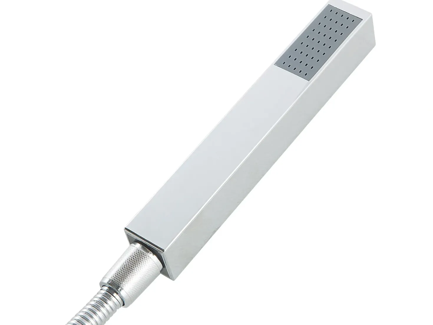 Hjørne-boblebad med LED SAMANA 174 x 79 cm Hvid