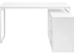 Hjørneskrivebord SOGNE Hvid 140 cm 100 cm