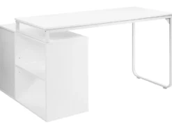 Hjørneskrivebord SOGNE Hvid 140 cm 100 cm