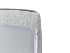 Hjørnesofa 3 personers ELVENES Lysegrå Venstrevendt