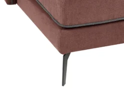 Hjørnesofa 3 personers ALTAN Bordeaux Venstrevendt