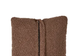 Hjørnesofa 3 personers FLAM Boucle Brun Venstrevendt