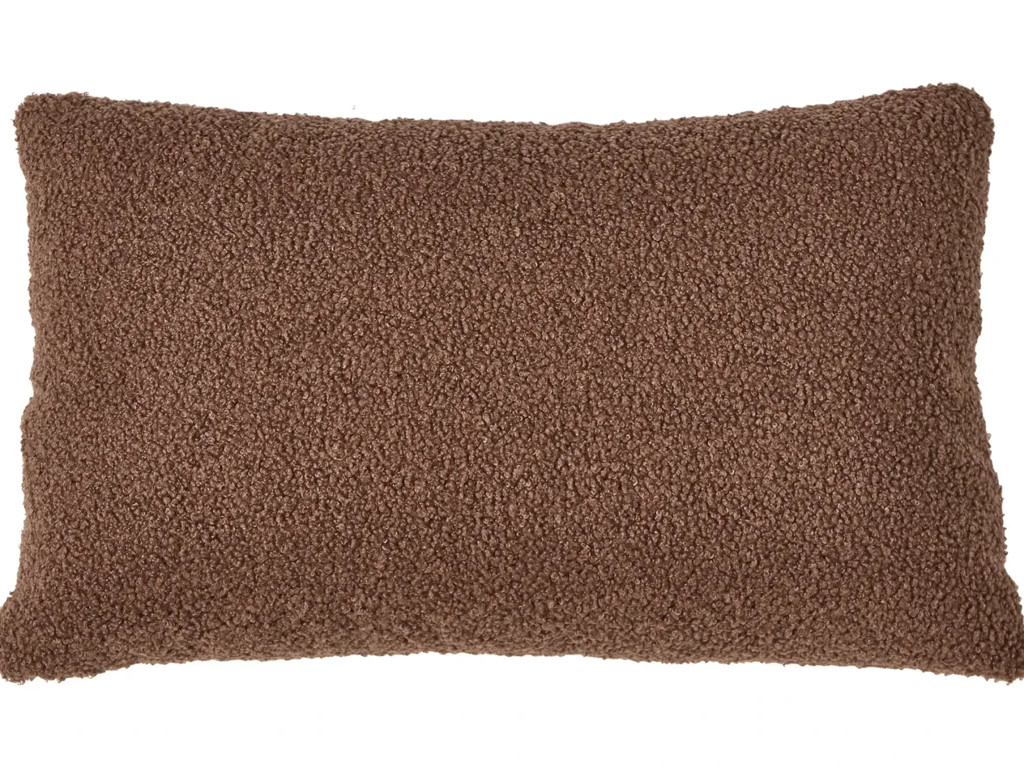 Hjørnesofa 3 personers FLAM Boucle Brun Venstrevendt