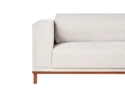 Hjørnesofa 4 personers VENG Lys Beige Venstrevendt