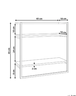 håndklædetørrer BETANIA Metal Sort