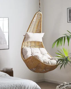 Hængestol ATRI II PE-rattan Naturlig