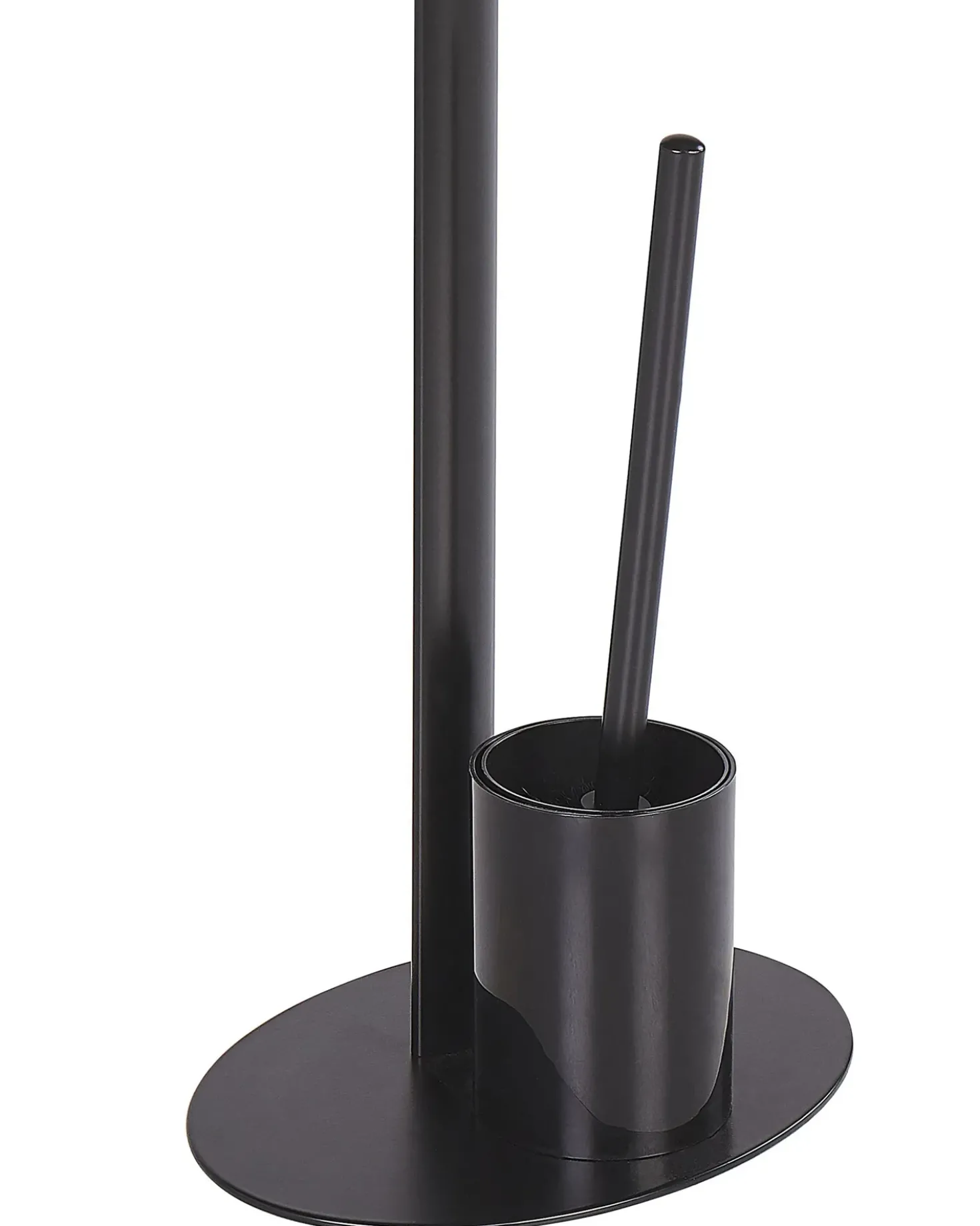 Holder til toiletpapir og -børste SARTO Metal Sort