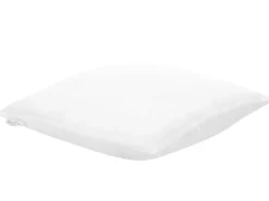 Hovedpude ERRIGAL Høj Microfiber 80 x 80 cm Hvid