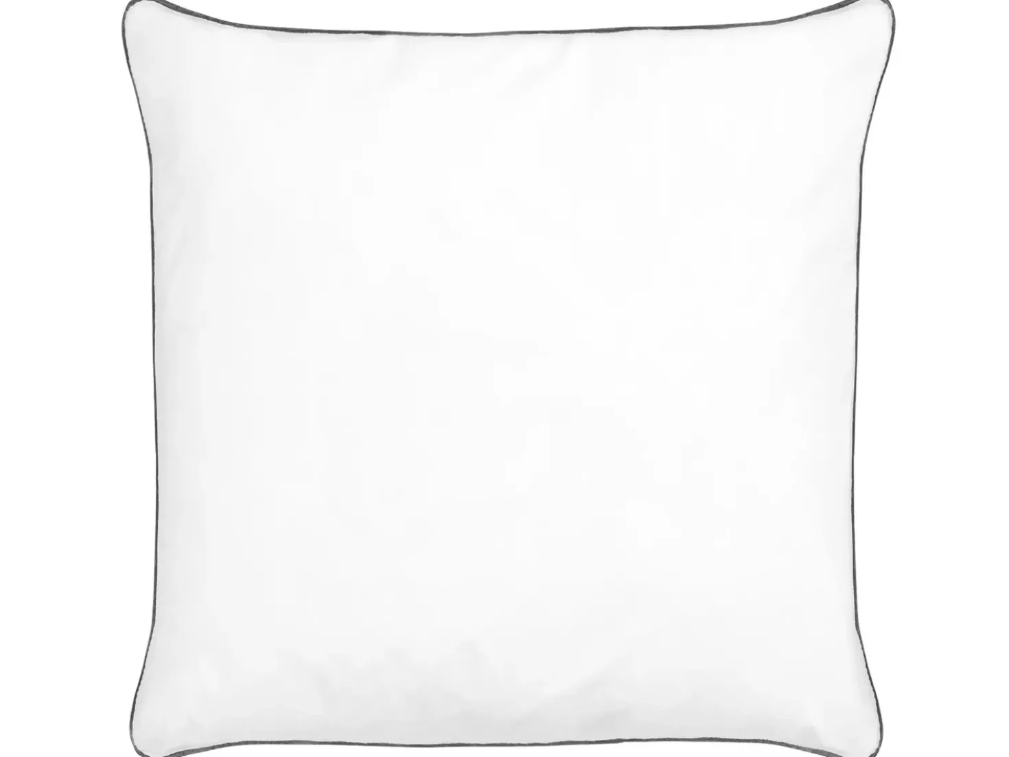 Hovedpude PELISTER Høj Microfiber 80 x 80 cm Hvid
