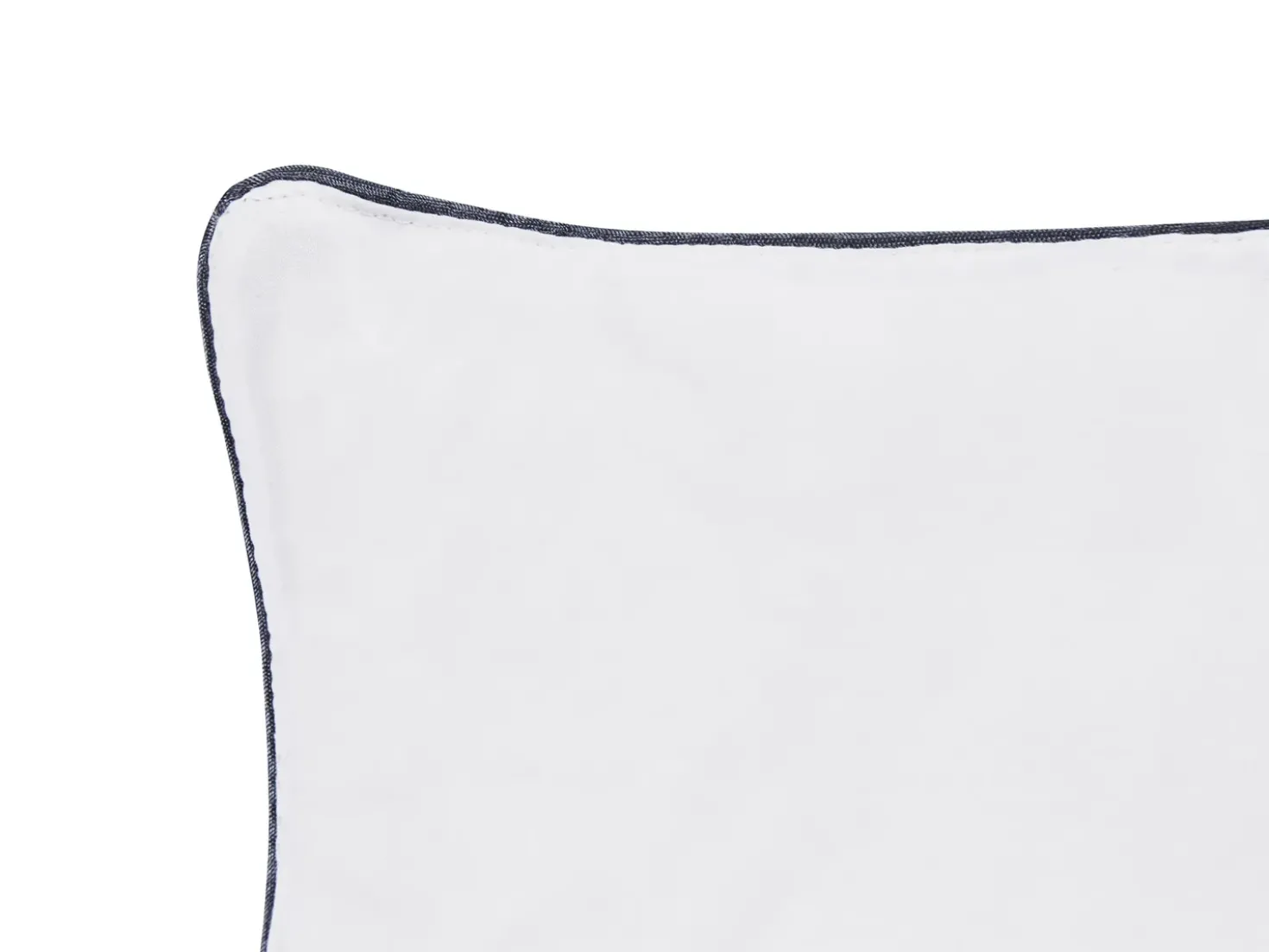Hovedpude PELISTER Lav Microfiber 80 x 80 cm Hvid