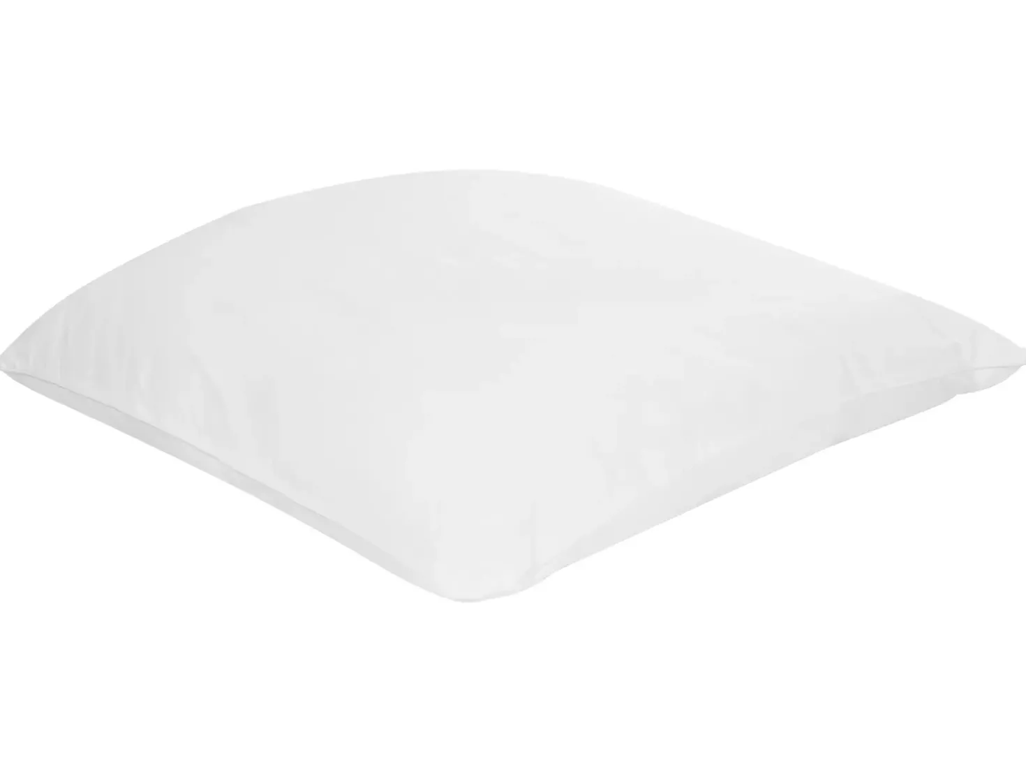 Hovedpude TRIGLAV Lav Polyester 80 x 80 cm Hvid