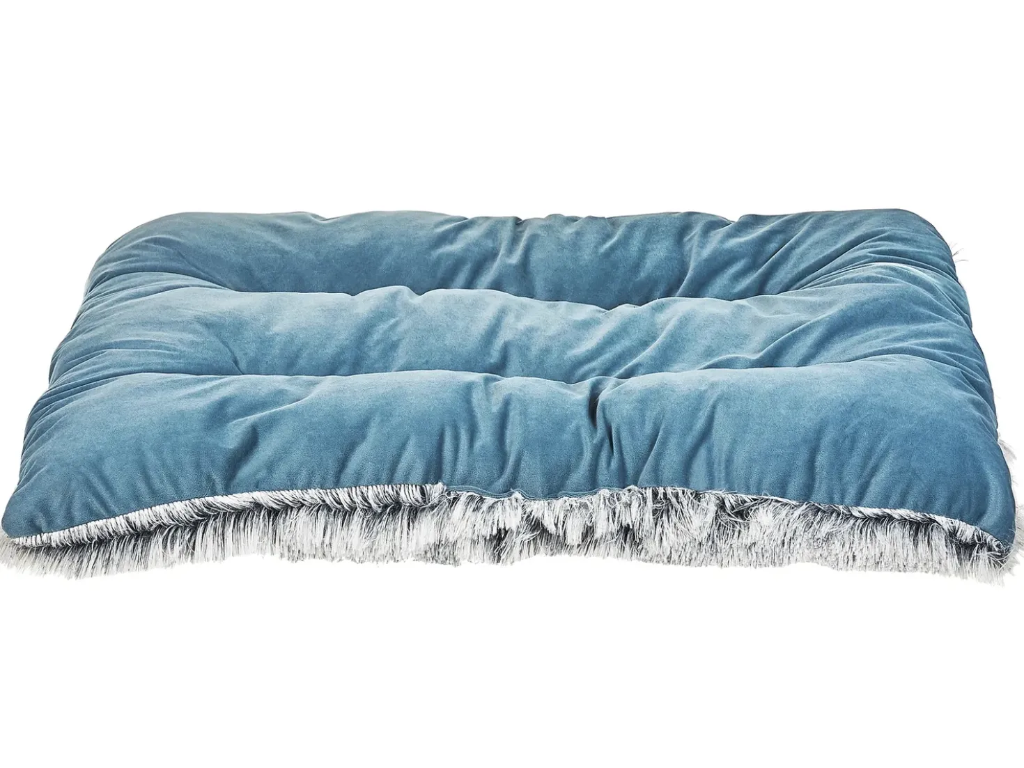 Hundepude ERGANI Velour Blå