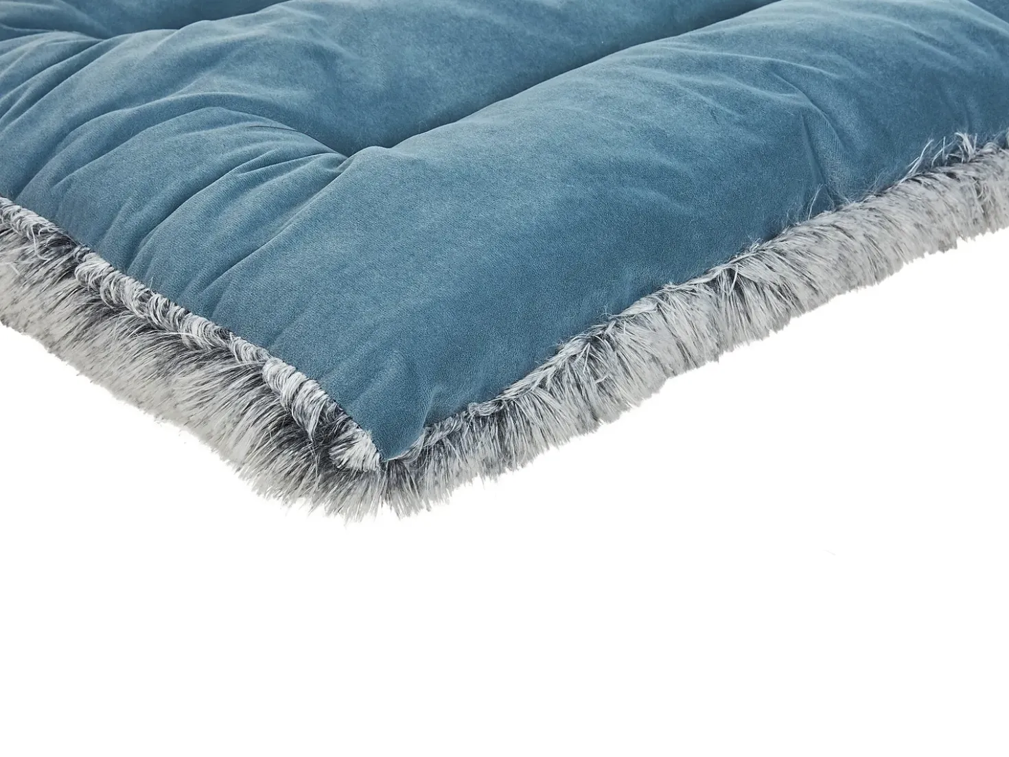Hundepude ERGANI Velour Blå