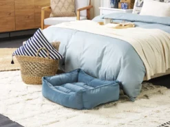 Hundepude IZMIR Velour Blå