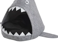 Hundepude PIRANHA Filt Lysegrå