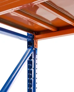 Hylder til garagen FIUGGI Metal 200 cm 200 cm Orange
