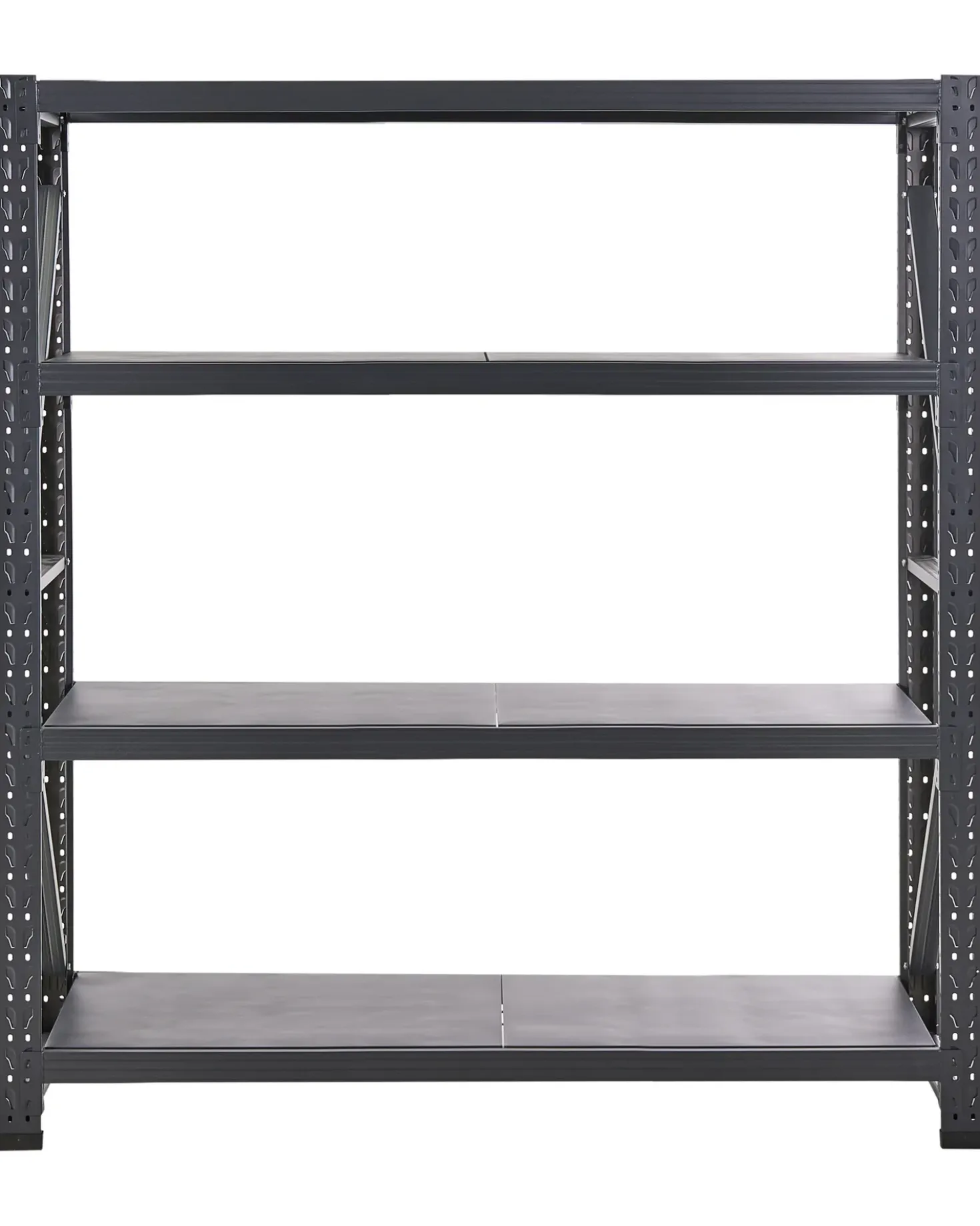 Hylder til garagen FIUGGI Metal 200 cm 200 cm Sort