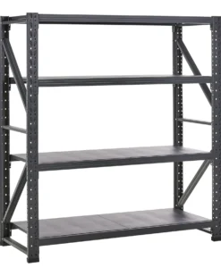 Hylder til garagen FIUGGI Metal 200 cm 200 cm Sort