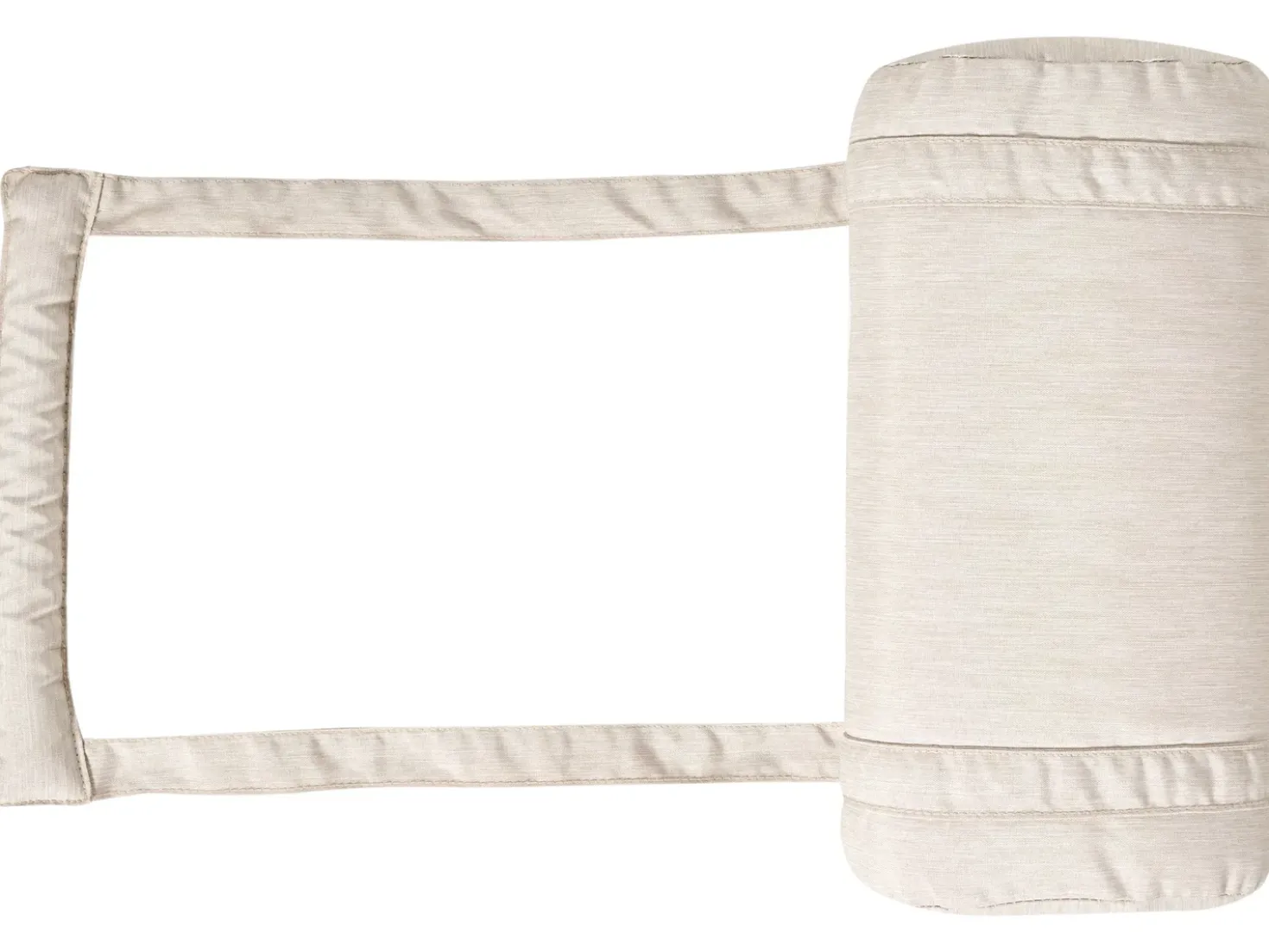 Hynde til liggestol BRESCIA PREMIUM 180 x 60 cm Lys Beige