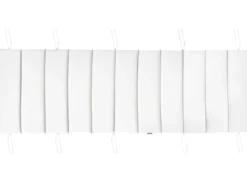 Hynde til liggestol BRESCIA PREMIUM 180 x 60 cm Cremehvid