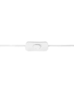 Juledekoration Bordlampe SATOPANTH Stjerne 70 cm Hvid