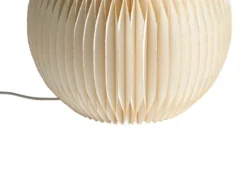 Juledekoration Bordlampe BANGA Snemand 51 cm Beige