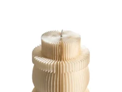 Juledekoration Bordlampe BANGA Snemand 51 cm Beige
