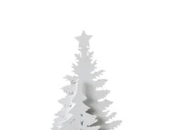 Juledekoration LED FEMAN Rensdyr Juletræ 36 cm Hvid
