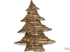 Juledekoration LED FURESO Juletræ 60 cm Naturlig