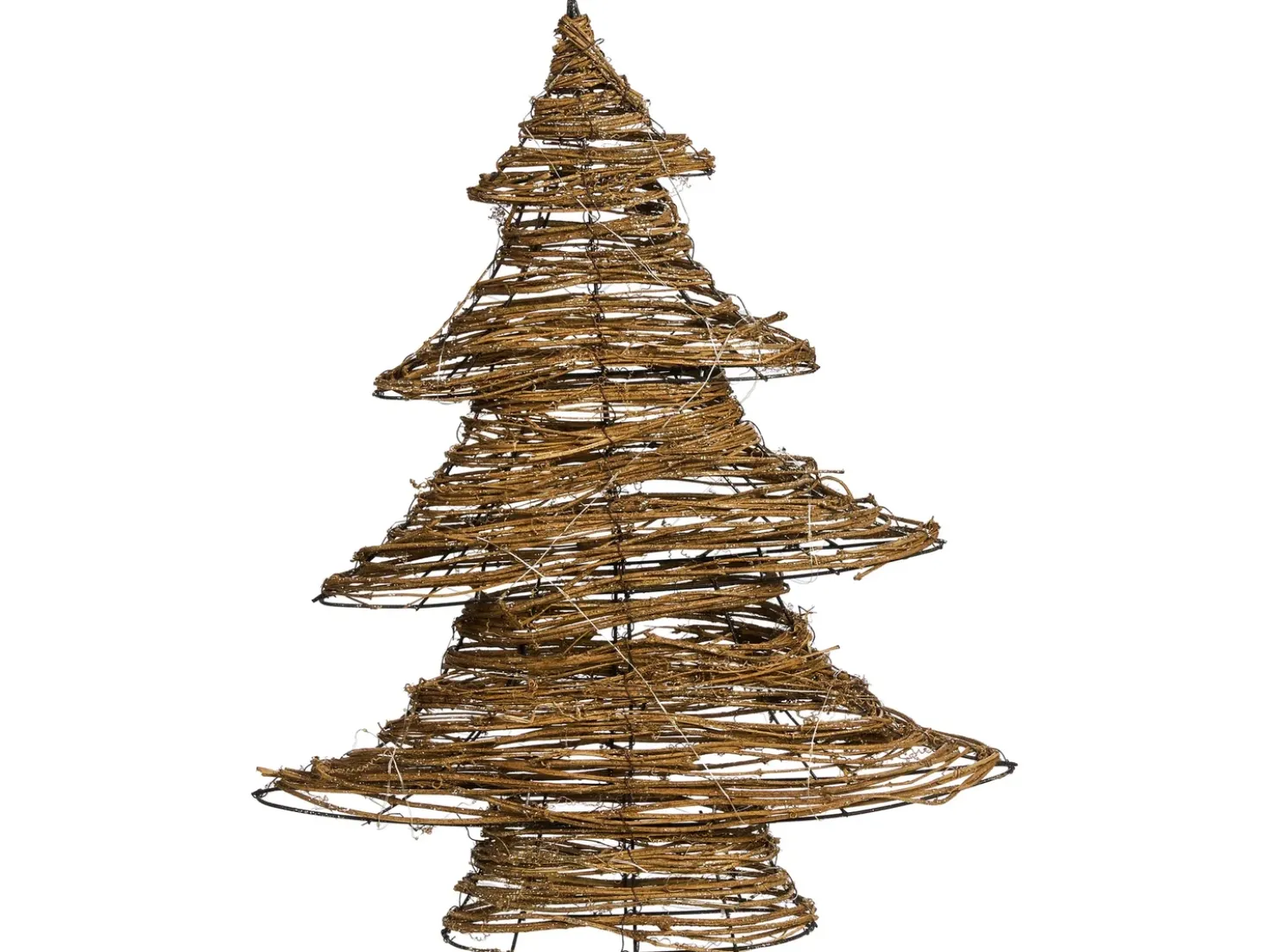 Juledekoration LED FURESO Juletræ 60 cm Naturlig