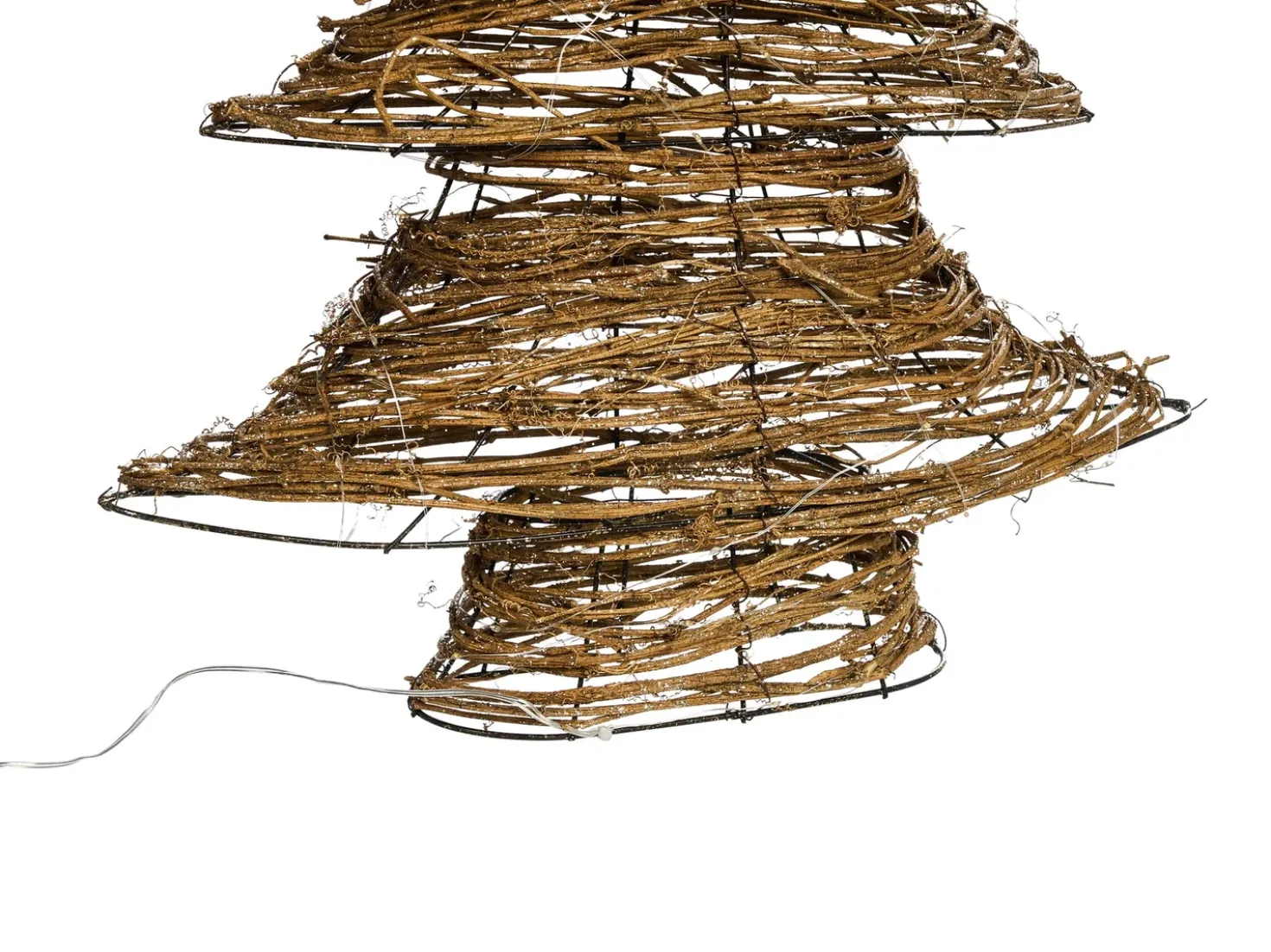 Juledekoration LED FURESO Juletræ 60 cm Naturlig