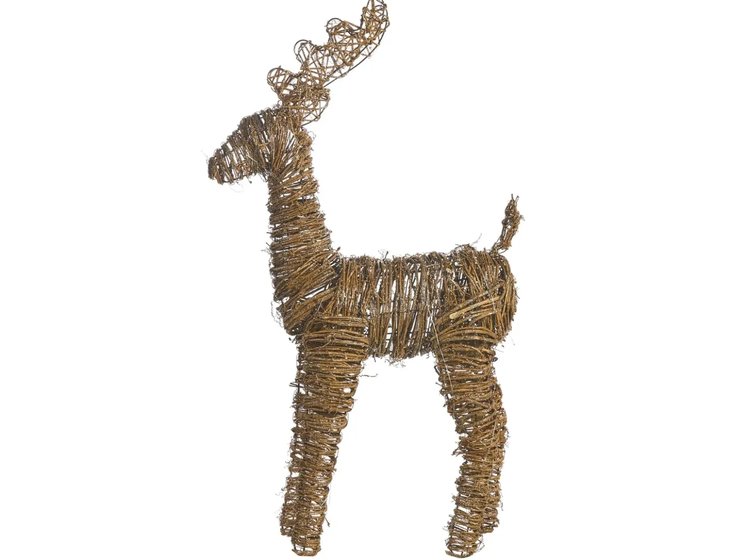 Juledekoration LED GRINDAVIK Rensdyr 97 cm Naturlig