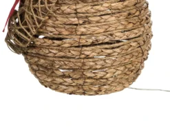Juledekoration LED OLAFSVIK Snemand 52 cm Naturlig