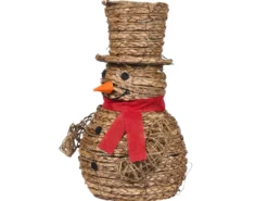 Juledekoration LED OLAFSVIK Snemand 52 cm Naturlig