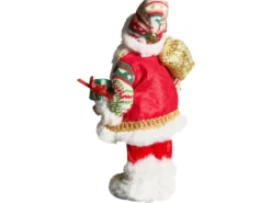 Juledekoration MOSVATN Julemand 37 cm Rood/groen