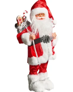Juledekoration ORMSAVATNET Julemand 45 cm Rød