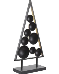 Juledekoration RANUA Juletræ 65 cm Guld