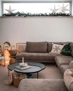 Juleguirlande LED TENALA 270 cm Grøn