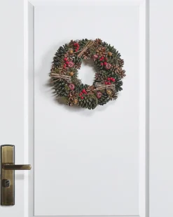 Julekrans NURMES Grøn 35 cm
