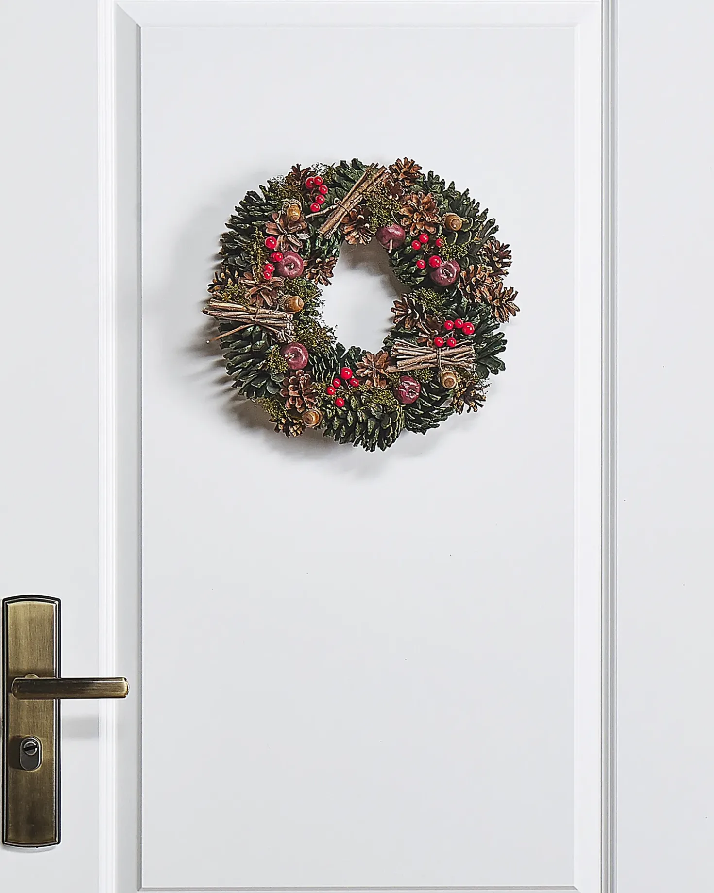 Julekrans NURMES Grøn 35 cm