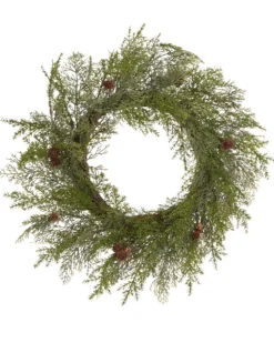 Julekrans PANRUN Grøn 70 cm