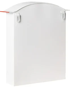 Julemand postkasse ESPOO 30 cm Hvid