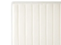 Justerbar seng Boucle CASTELLAN 180 x 200 cm Cremehvid